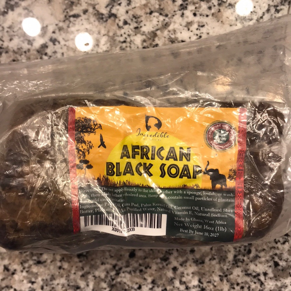 100% African Black Soap